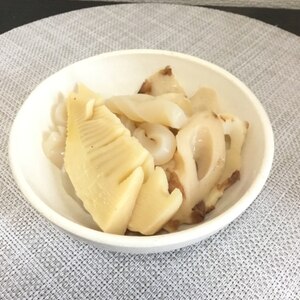 筍とこんにゃくの煮物